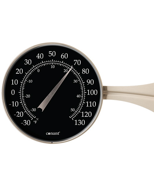 Décor High Contrast Black 8.5 Dial Thermometer SN
